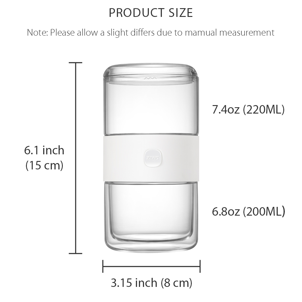 Travel Cup Set with Portable Case
